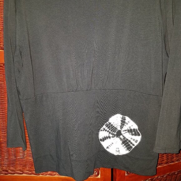 Soft Surroundings Tie Dye Top Petite Large Made in USA - Picture 9 of 12